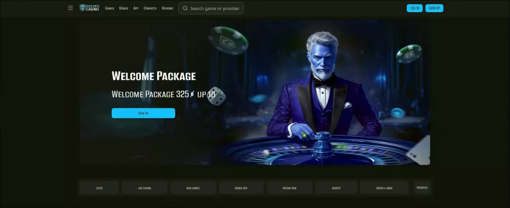 Goldex Casino bonus 6,000 CAD 100 Free Spins